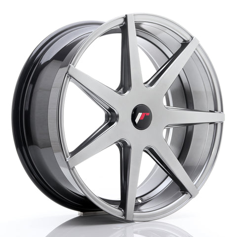 JR Wheels JR20 20x8.5 ET20-40 5H BLANCO Hyper Negro