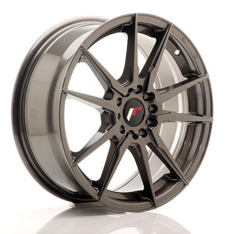 JR Wheels JR21 17x7 ET40 5x108/112 Hyper Gris<br>