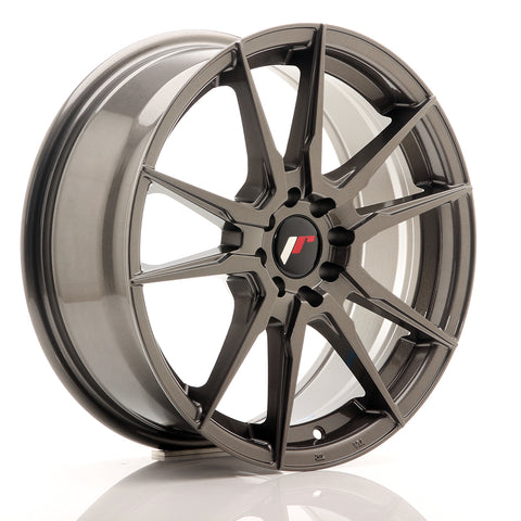 JR Wheels JR21 17x7 ET25 4x100/108 Hyper Gris<br>