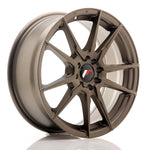 JR Wheels JR21 17x7 ET25 4x100/108 Bronce Mate