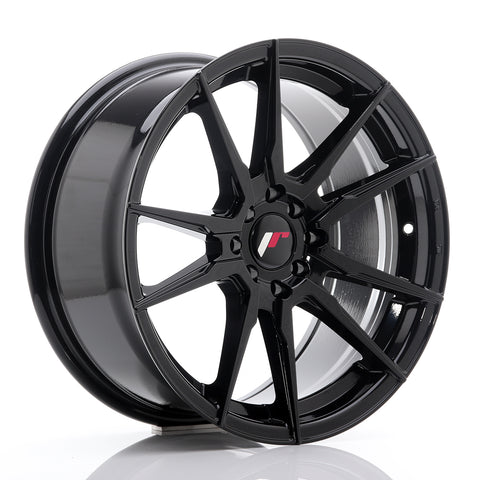 JR Wheels JR21 17x8 ET35 4x100/114 Negro Brillo