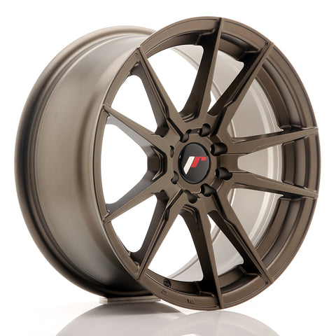 JR Wheels JR21 17x8 ET35 4x100/114 Bronce Mate