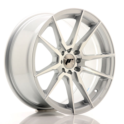 JR Wheels JR21 17x8 ET35 4x100/114 Cara Mecanizada Plata