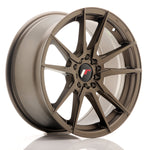 JR Wheels JR21 17x8 ET35 5x100/114 Matt Bronze