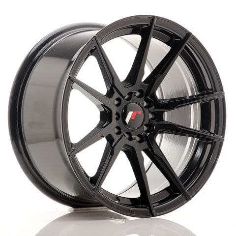 JR Wheels JR21 17x9 ET20 4x100/114 Gloss Black