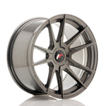 JR Wheels JR21 17x9 ET25-35 Blank Hyper Gray<br>