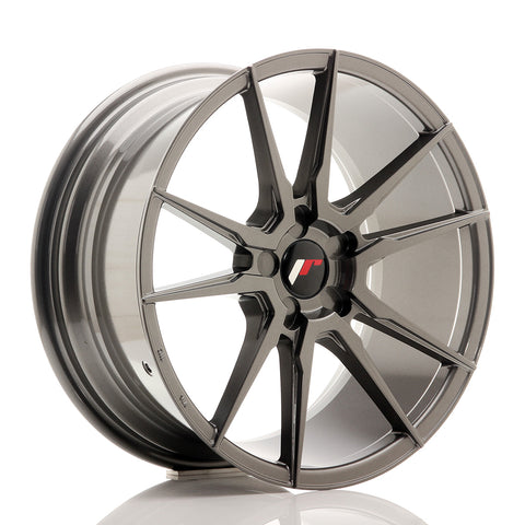 JR Wheels JR21 18x8.5 ET40 5H Blank Hyper Gris<br>