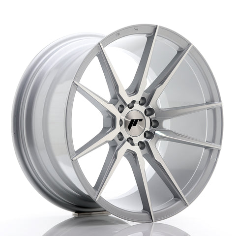 JR Wheels JR21 18x9.5 ET35 5x100/120 Cara Mecanizada Plata