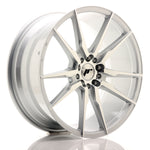 JR Wheels JR21 19x8.5 ET40 5x112 Cara mecanizada plateada