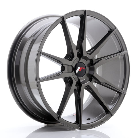 JR Wheels JR21 19x8.5 ET35-43 5H Blank Hyper Gris<br>