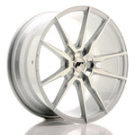 JR Wheels JR21 19x8,5 ET35-43 5H BLANK Silver Machined Face