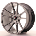 JR Wheels JR21 19x9.5 ET20-40 5H BLANCO Hyper Negro