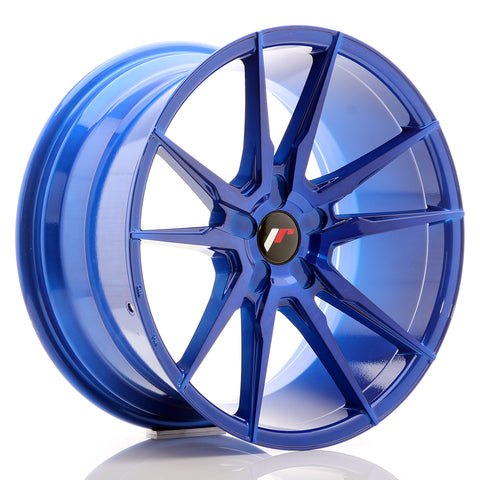 JR Wheels JR21 19x9.5 ET35-40 5H BLANK Azul Platino