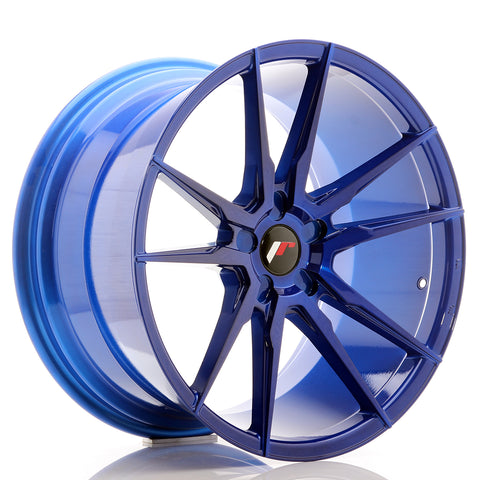 JR Wheels JR21 20x11 ET20-30 5H BLANK Azul Platino