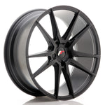 JR Wheels JR21 20x8.5 ET20-40 5H BLANK Negro Mate