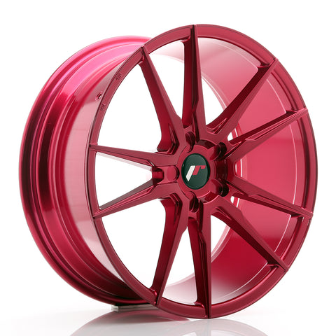 JR Wheels JR21 20x8.5 ET20-40 5H BLANK Rojo Platino