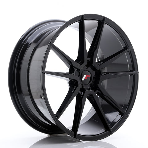 JR Wheels JR21 21x10 ET15-48 5H BLANK Negro brillante