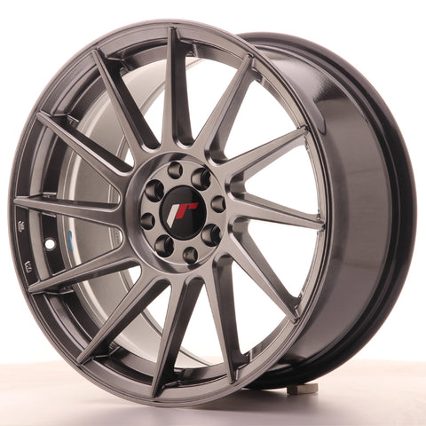 JR Wheels JR22 17x8 ET35 5x100/114 Hyper Negro