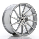 JR Wheels JR22 17x8 ET35 5x100/114 Silver Machined Face