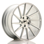 JR Wheels JR22 18x8.5 ET40 5x112 Cara mecanizada plateada