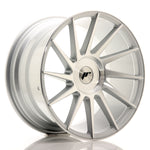 JR Wheels JR22 18x9.5 ET20-40 BLANCO Plata Mach