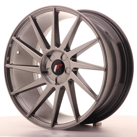 JR Wheels JR22 19x8.5 ET35-43 5H BLANCO Hyper Negro