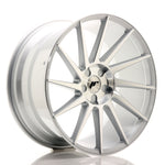 JR Wheels JR22 20x10 ET20-40 5H BLANK Cara mecanizada plateada