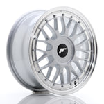 JR Wheels JR23 16x7 ET20-45 BLANK Hyper Silver con borde mecanizado