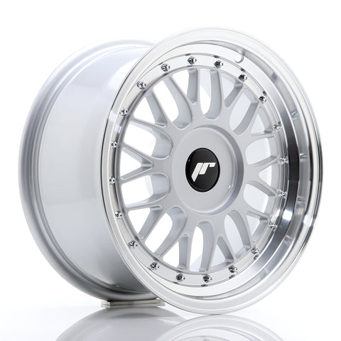 JR Wheels JR23 16x8 ET20-45 BLANK Hyper Silver con borde mecanizado