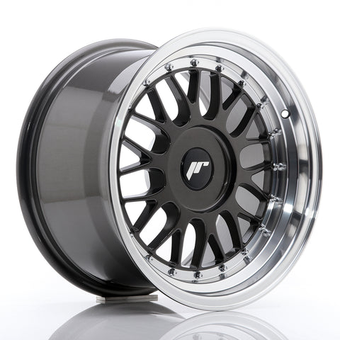 JR Wheels JR23 16x9 ET20-35 BLANK Hyper Grey con borde mecanizado