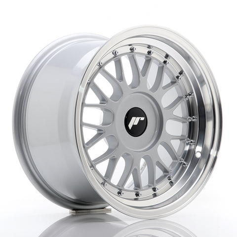 JR Wheels JR23 16x9 ET20-35 BLANK Hyper Silver con borde mecanizado