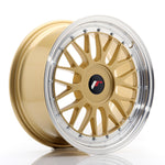 JR Wheels JR23 17x8 ET20-45 BLANK Dorado con borde mecanizado