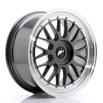 JR Wheels JR23 18x8 ET30-45 BLANK Hyper Grey con borde mecanizado