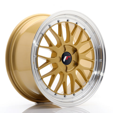 JR Wheels JR23 18x8.5 ET25-48 5H BLANK Oro con borde mecanizado