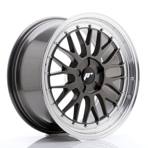 JR Wheels JR23 18x8.5 ET25-48 5H BLANK Hyper Grey con borde mecanizado