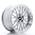 JR Wheels JR23 18x9.5 ET25 5x120 Hyper Silver con borde mecanizado