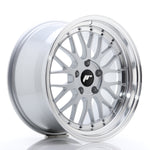 JR Wheels JR23 18x9.5 ET35 5x120 Hyper Silver con borde mecanizado