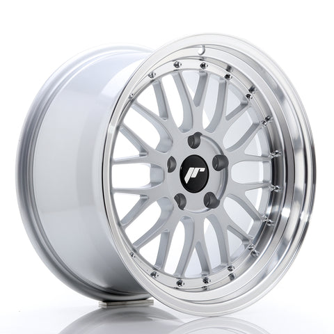 JR Wheels JR23 18x9.5 ET35 5x120 Hyper Silver con borde mecanizado