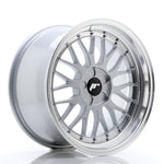 JR Wheels JR23 18x9.5 ET25-48 5H BLANK Hyper Silver con borde mecanizado