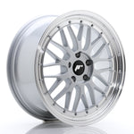 JR Wheels JR23 19x8.5 ET35 5x120 Hyper Silver con borde mecanizado