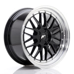 JR Wheels JR23 19x9,5 ET20-48 5H BLANK Gloss Black w/Machined Lip