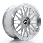 JR Wheels JR23 20x9 ET20-50 5H BLANK Hyper Silver w/Machined Lip