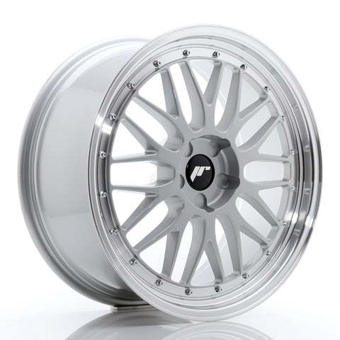 JR Wheels JR23 20x9 ET20-50 5H BLANK Hyper Silver con borde mecanizado