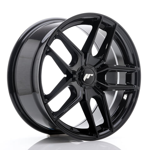 JR Wheels JR25 18x8.5 ET40 5H BLANK Negro Brillo