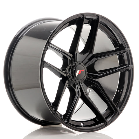 JR Wheels JR25 19x11 ET40 5H BLANK Negro Brillo