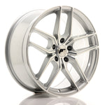 JR Wheels JR25 19x8.5 ET40 5x112 Cara mecanizada plateada