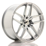 JR Wheels JR25 19x9.5 ET35 5x120 Cara mecanizada plateada