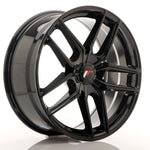 JR Wheels JR25 20x8.5 ET20-40 5H BLANK Negro brillante