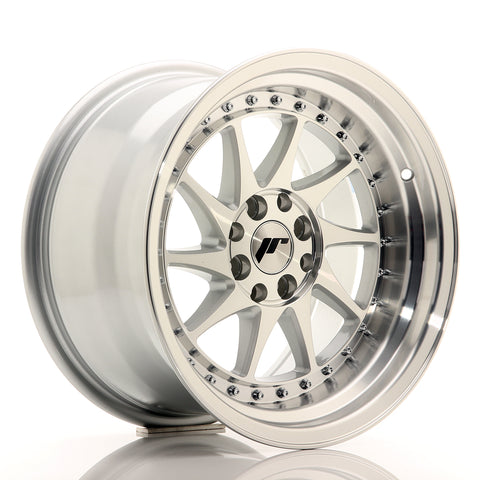 JR Wheels JR26 16x9 ET20 4x100/108 Silver Machined Face