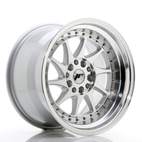 JR Wheels JR26 17x10 ET20 5x114/120 Silver Machined Face